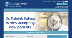 Desktop Screenshot of fulmerdentistry.com